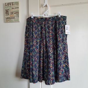 LuLaRoe Madison Skirt, 2XL